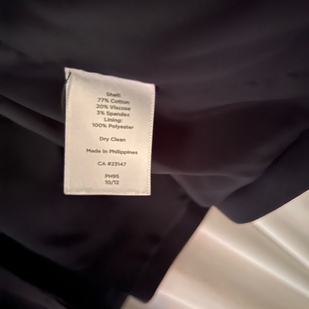 Talbots Navy Two-Button Classic Blazer - image 6